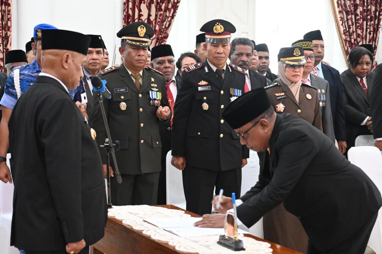 PELANTIKAN PENJABAT SEKDA OK
